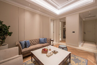 现代简约风格舒适客厅空间