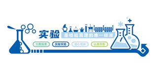 化学实验室文化墙