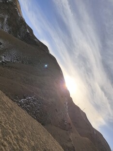 山间日出美景