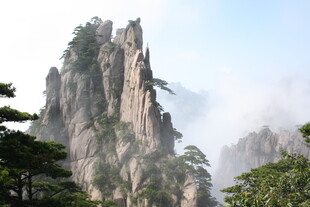 黄山奇峰美景