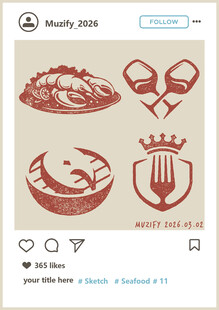 4款入美食图案