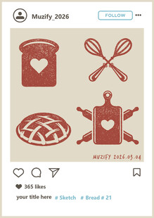 4款入美食图案