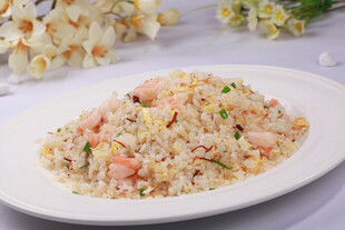 美味虾仁炒饭