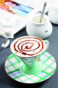 精致拉花咖啡 视觉盛宴