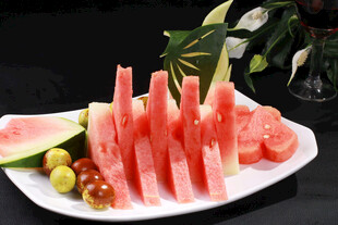 西瓜拼盘 清爽夏日美味