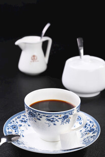 青花瓷咖啡杯具