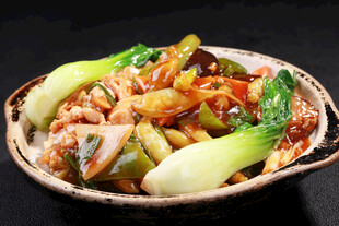 美味什锦蔬菜炒肉