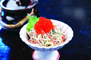 精致凉拌菜 色彩诱人