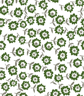 绿色花卉图案背景