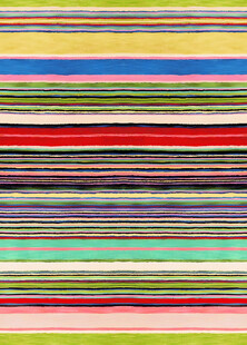 多彩条纹织物纹理图案