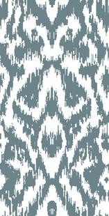 蓝白几何花纹图案