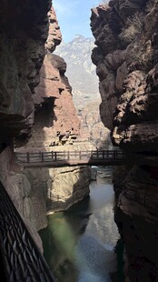 云台山红石峡风景