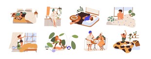 居家插画