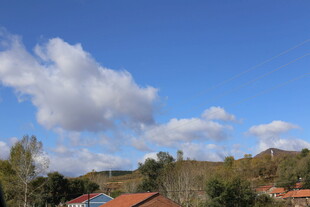 乡村蓝天美景