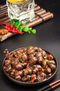 香辣田螺 舌尖上的美味