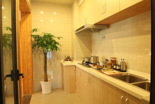 温馨简约风室内厨房一角