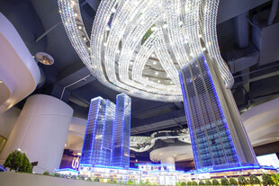 现代摩天大楼建筑模型