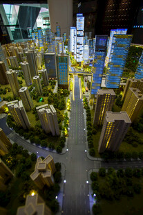 城市建筑模型景观