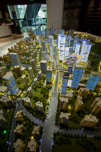 城市建筑模型展示