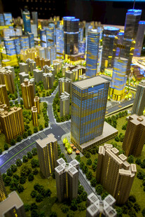 城市建筑模型景观展示