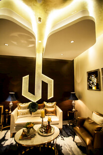 现代奢华客厅室内场景