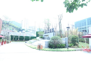 现代城市户外景观场景