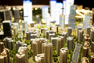 城市建筑模型景观