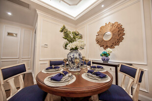 优雅餐厅室内布置