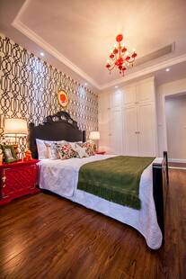 现代风格温馨卧室展示