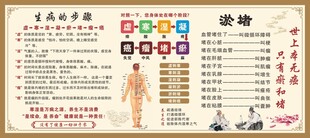 中医经络穴位知识图表