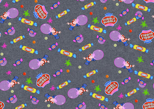 多彩糖果气球图案背景