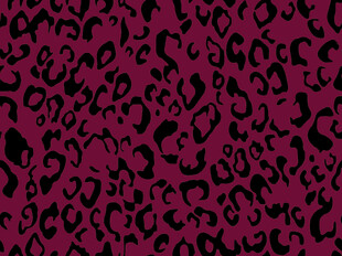 玫红色豹纹图案背景