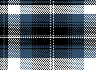 蓝白黑格子图案纹理
