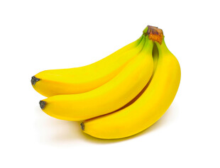 新鲜成串黄香蕉