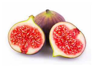 新鲜无花果果肉饱满诱人