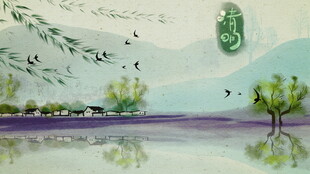 清新绿植与圆润果实画面