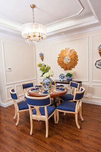 优雅现代风餐厅室内场景