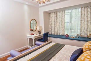 现代简约风卧室温馨一角