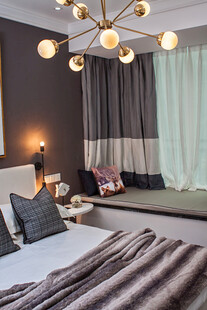 现代简约风温馨卧室一角