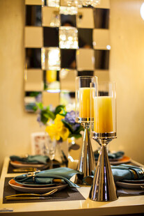 精致餐桌布置 温馨氛围感