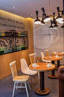 温馨简约风餐厅室内场景