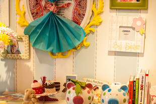 儿童房装饰 多彩手工作品