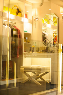 时尚精致的室内休息区