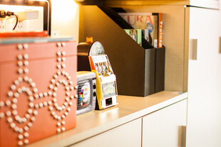 厨房台面收纳小物展示