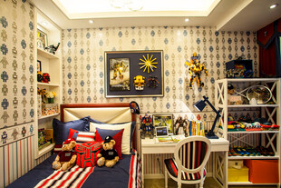 儿童房温馨童趣装饰设计