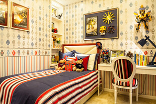 儿童房温馨布置展示