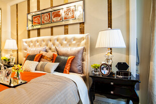 奢华现代风卧室优雅布置