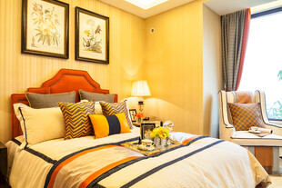 温馨舒适卧室家居场景