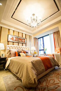 豪华卧室温馨舒适场景