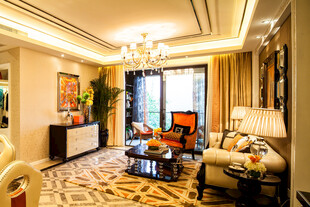 豪华客厅室内精致装饰
